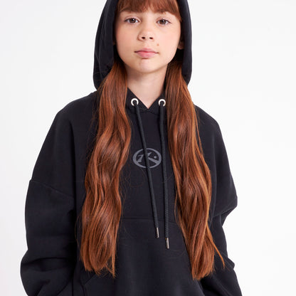 Canguro Rusty Rusty Essential Relaxed Hood Girls Black