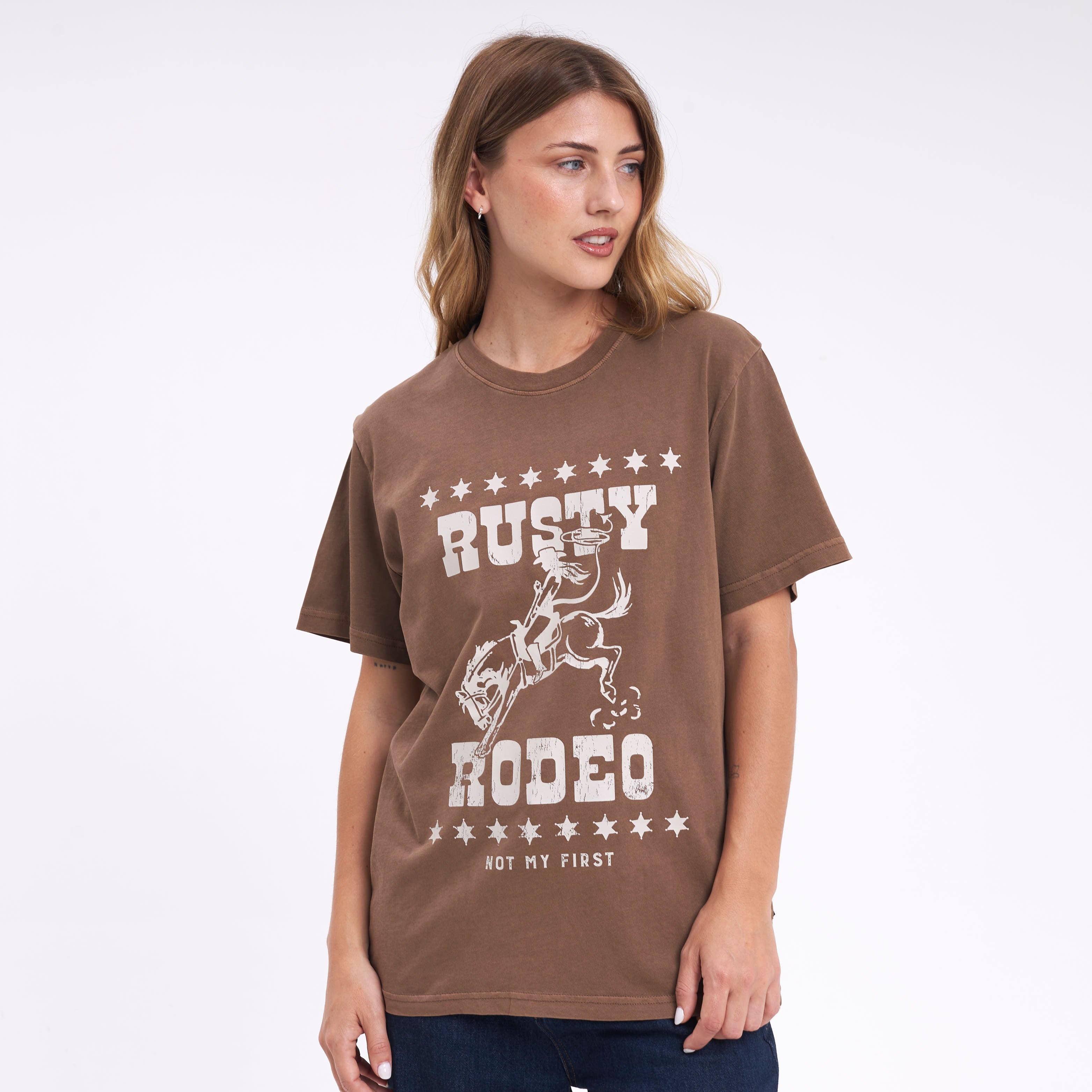 Remera Mc Rusty Rusty Rodeo Tee Ld Pinecone