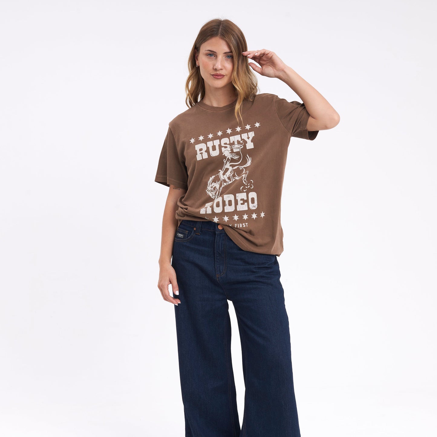 Remera Mc Rusty Rusty Rodeo Tee Ld Pinecone