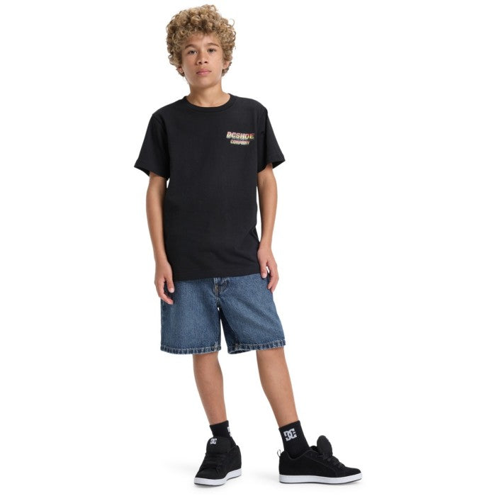 Remera Mc Dc Rem Mc Two Bit (Kvj0) Adbzt03298 Dc Negro