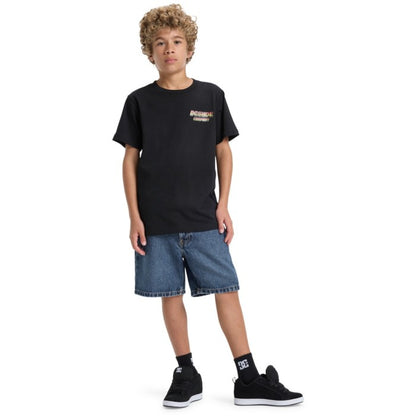 Remera Mc Dc Rem Mc Two Bit (Kvj0) Adbzt03298 Dc Negro