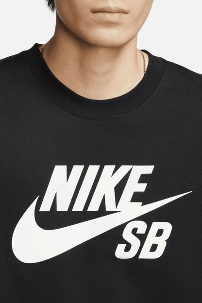 Remera Mc Nike Rem Mc Nike Sb Tee Logo Negro