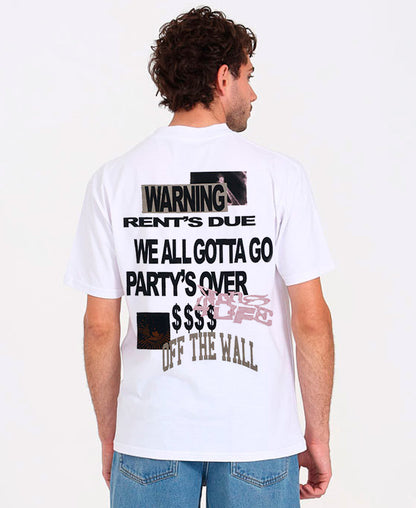 Remera Mc Vans Warning Signs 4 Life Ss Blanco