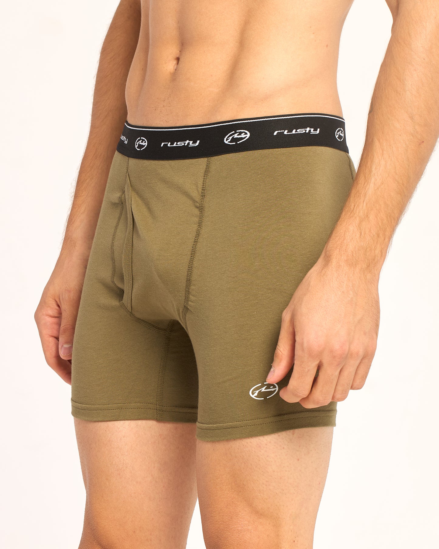 Boxer Rusty Franks Boxer Verde Musgo