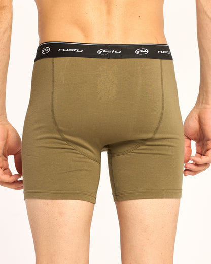 Boxer Rusty Franks Boxer Verde Musgo