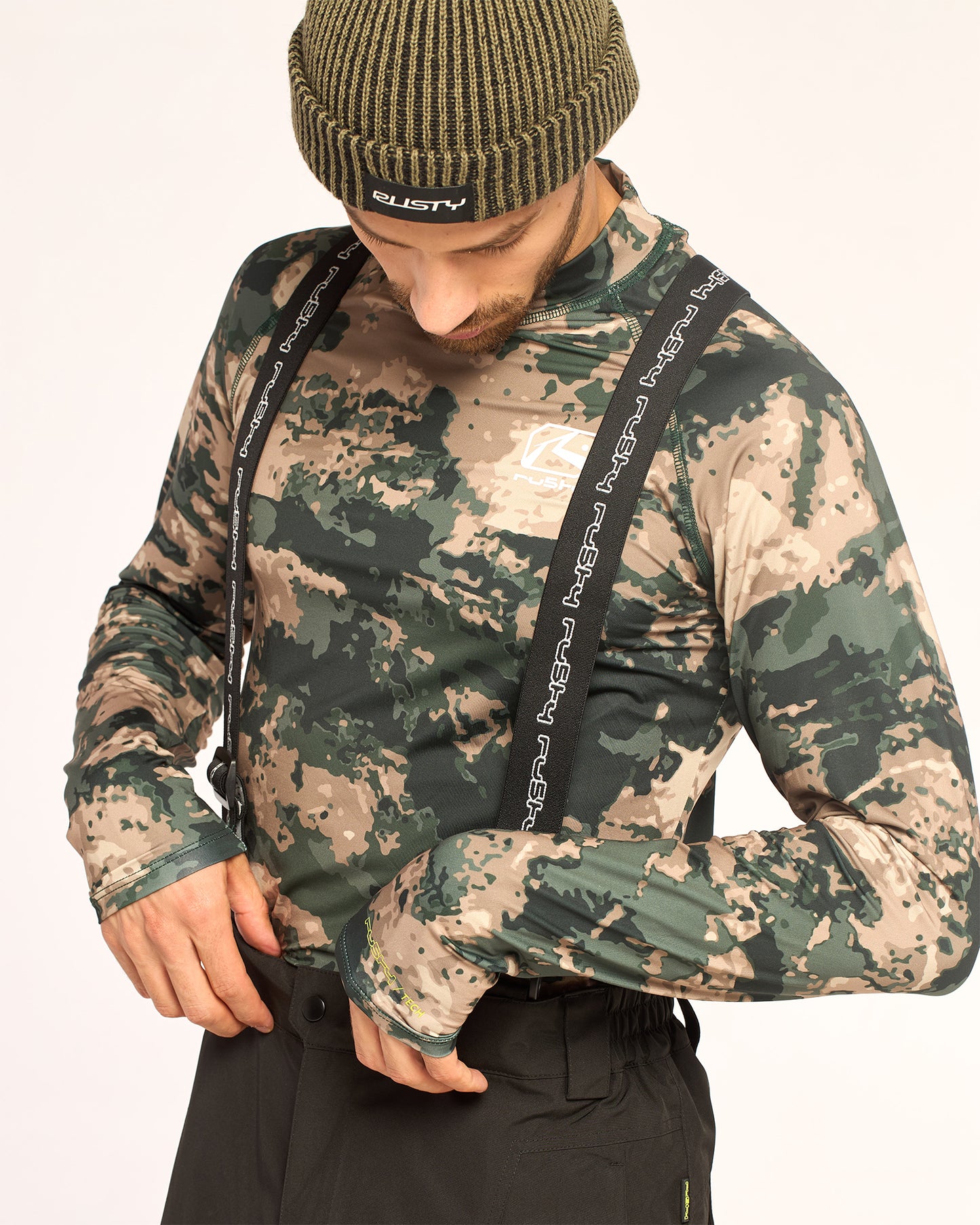 Pantalon Snow Rusty Rabbit Mens Snow Pant Black