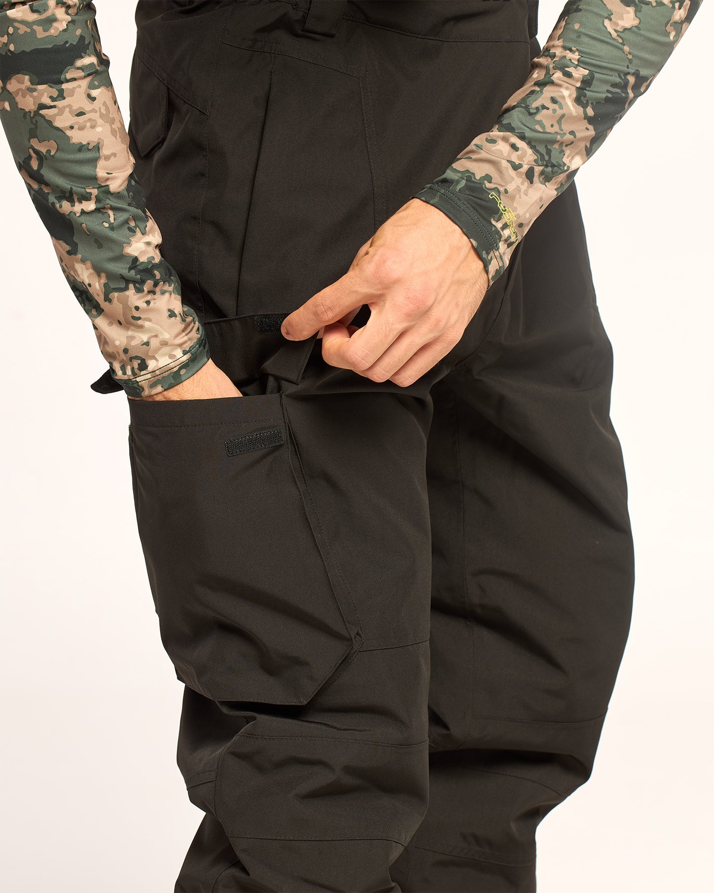 Pantalon Snow Rusty Rabbit Mens Snow Pant Black