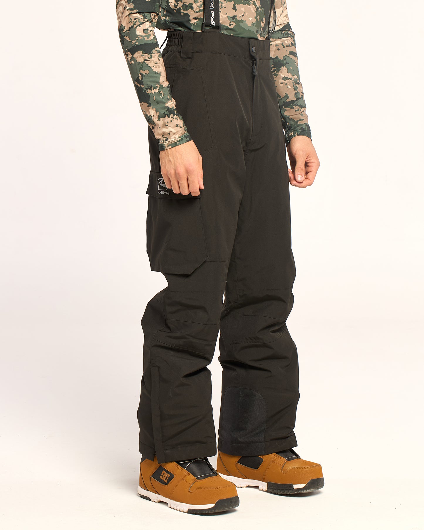 Pantalon Snow Rusty Rabbit Mens Snow Pant Black