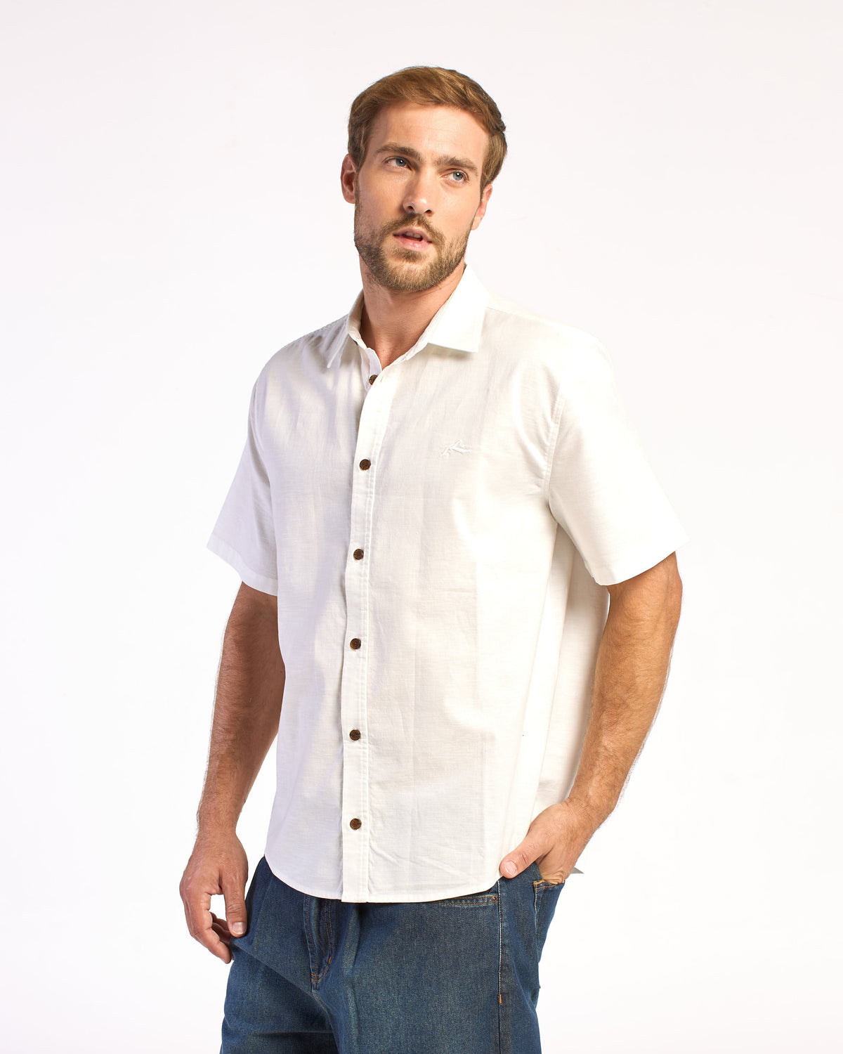 Camisa Mc Rusty Overtone 4 Shirt Off White