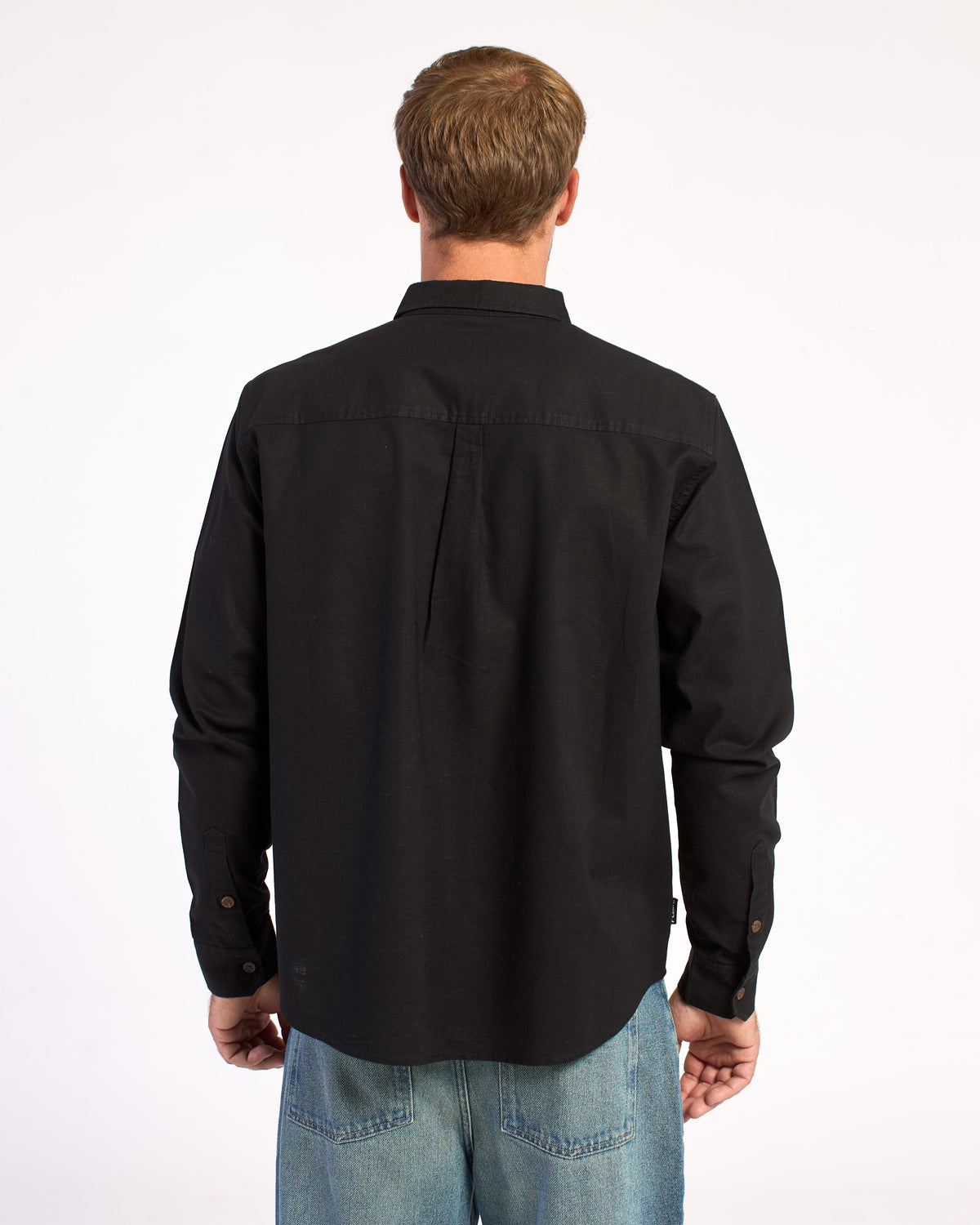 Camisa Ml Rusty Overtone Ls 2 Shirt Black