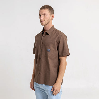 Camisa Mc Rusty Reckless Shirt Chocolate