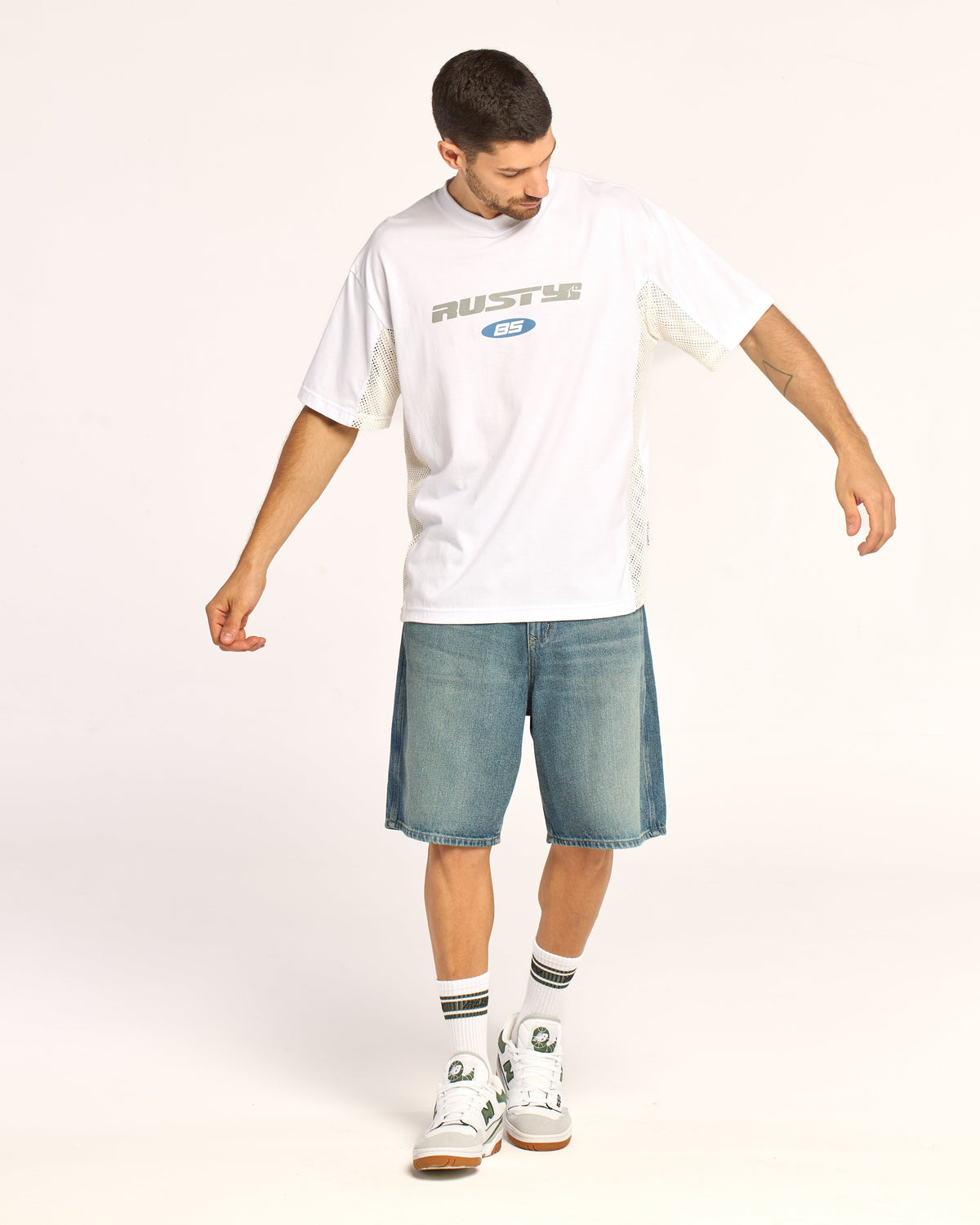 Remera Mc Rusty Rodman Tee Ov White
