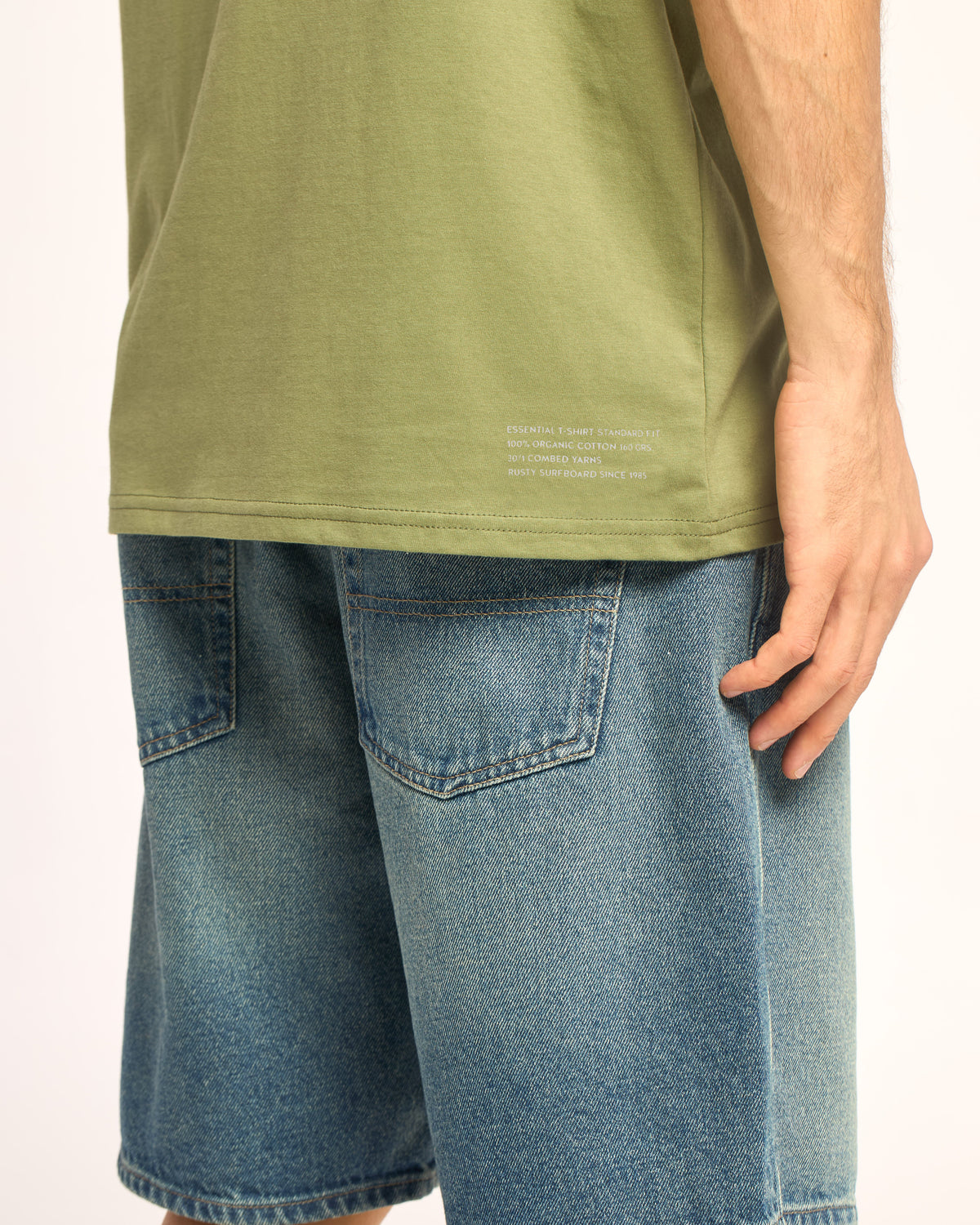 Remera Mc Rusty Mystic Tee St Green Sage