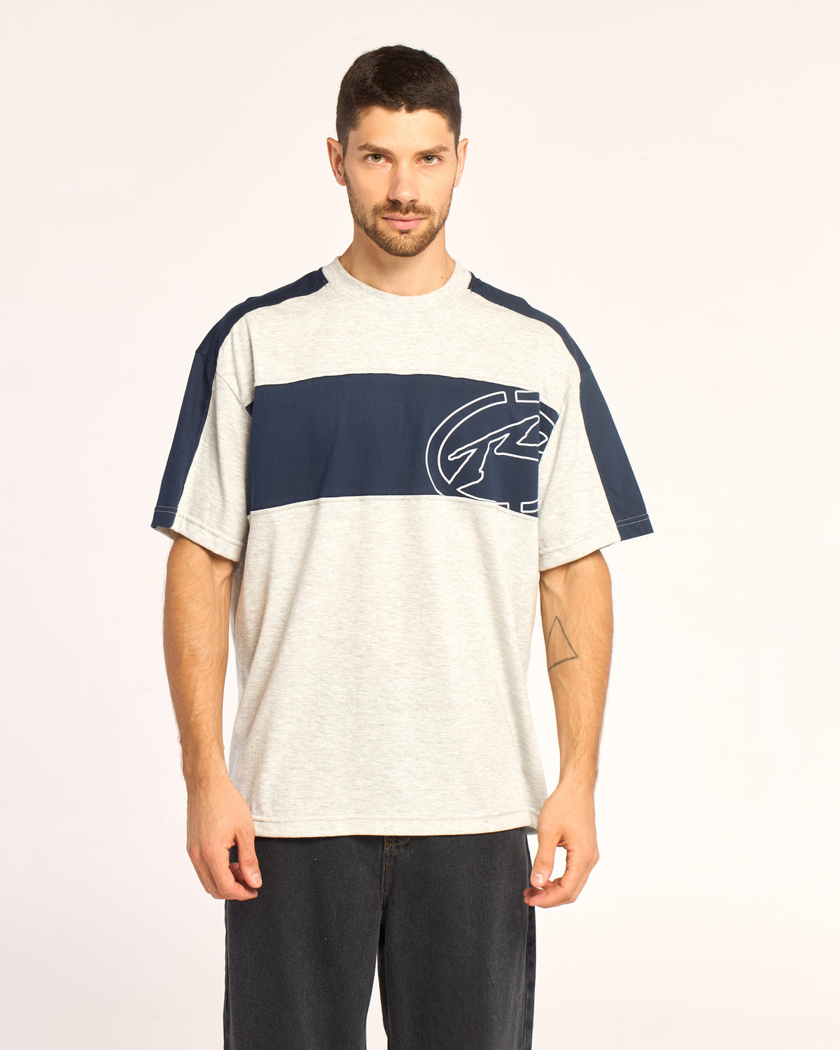 Remera Mc Rusty Kill Switch Tee Ov Grey Marle