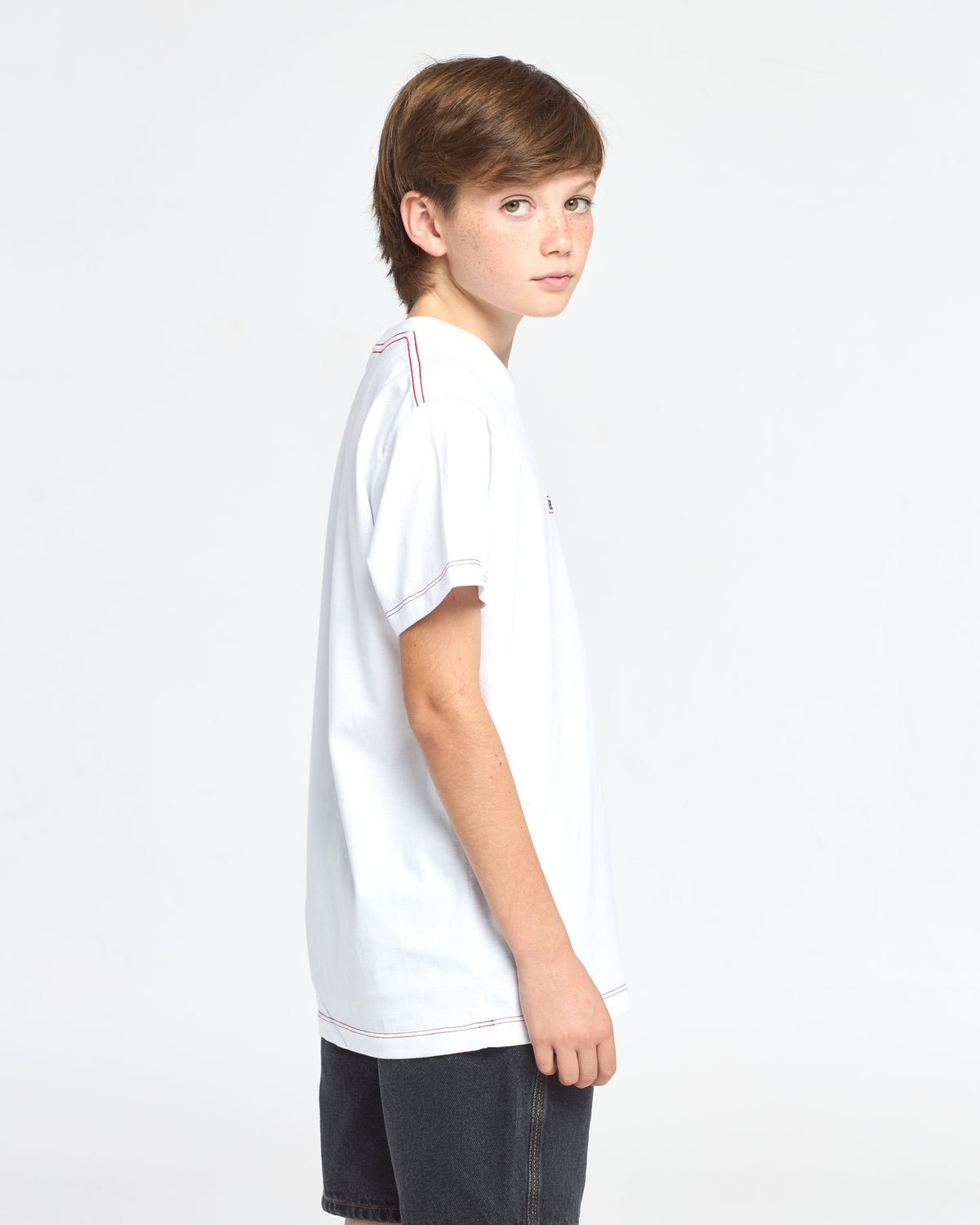 Remera Mc Rusty Bus Down Tee St Jr White