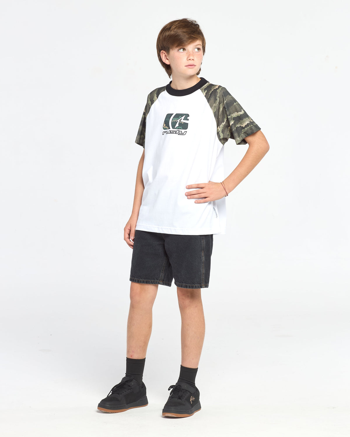 Remera Mc Rusty Watto Tee Ov Jr White