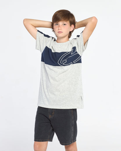 Remera Mc Rusty Kill Switch Tee St Jr Grey Marle
