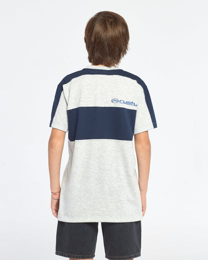 Remera Mc Rusty Kill Switch Tee St Jr Grey Marle