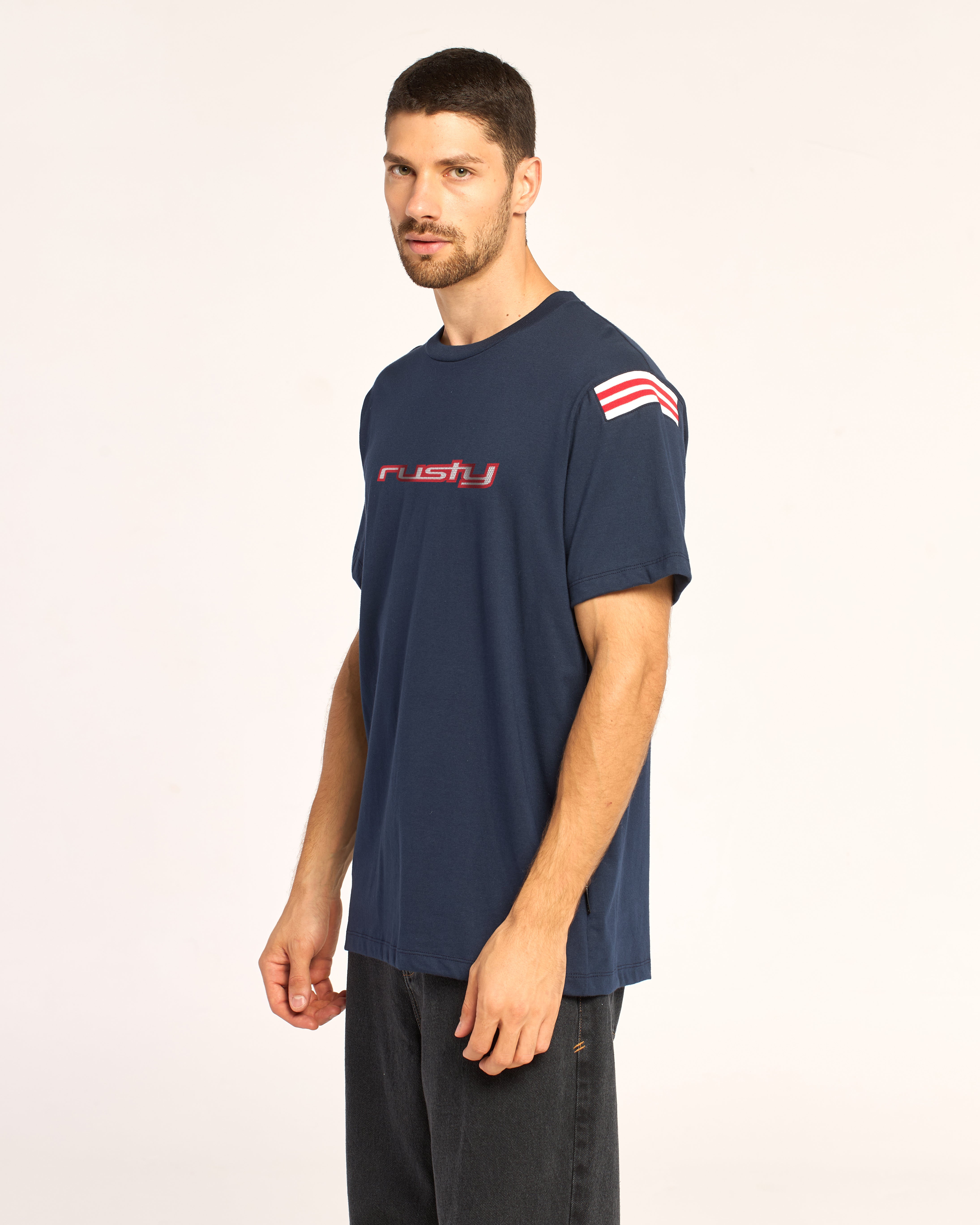 Remera Mc Rusty Moroty Tee St Navy Blue