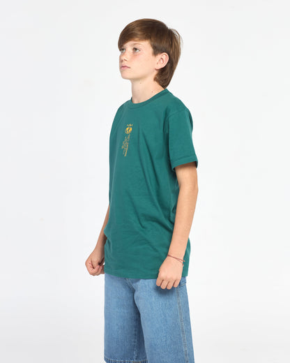 Remera Mc Rusty Ticket Tee St Jr Green Bel