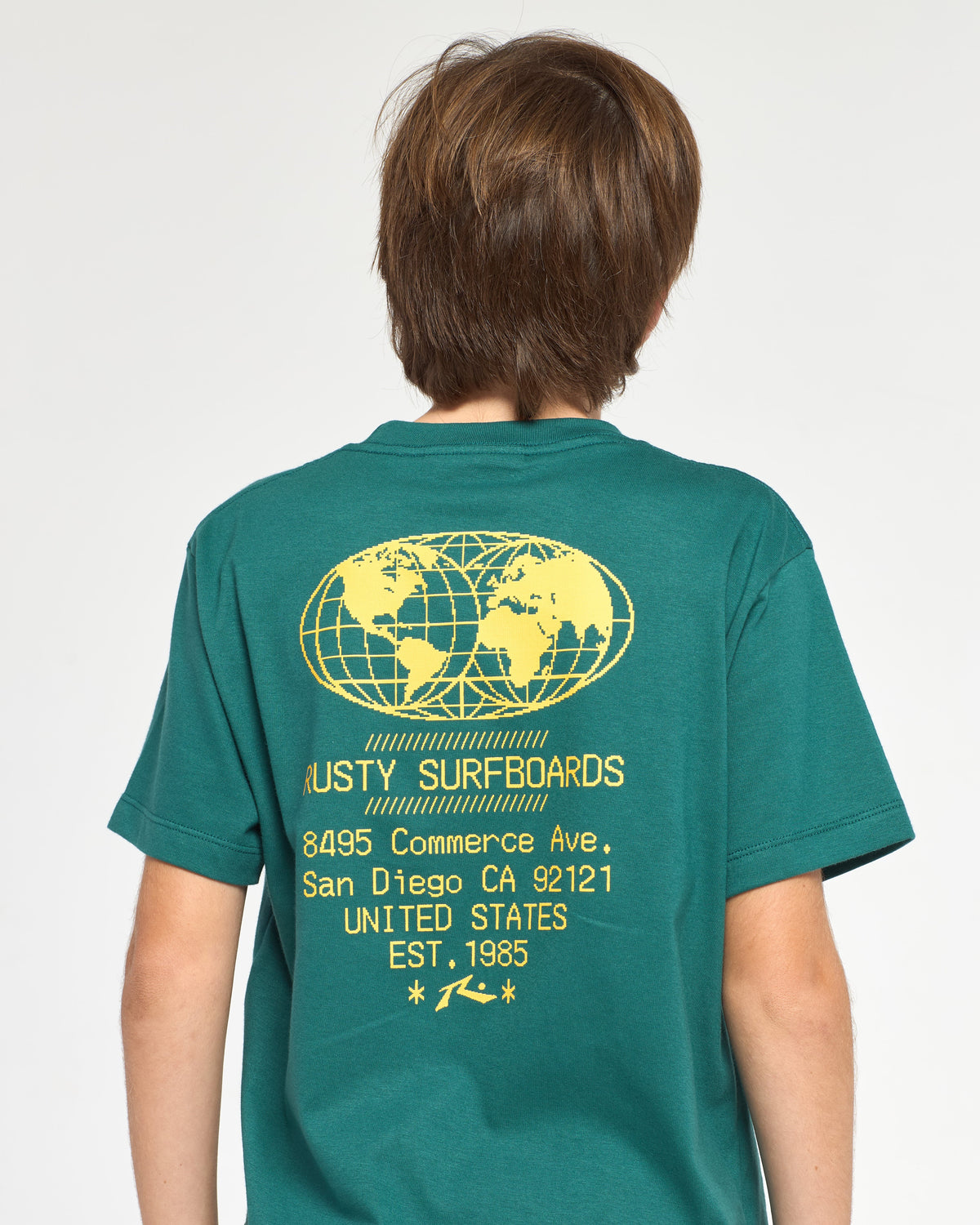 Remera Mc Rusty Ticket Tee St Jr Green Bel