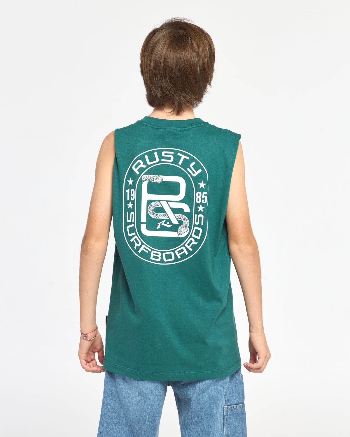Muscle Rusty Snakers Muscle Jr Green Bel