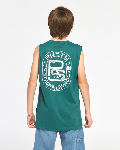 Muscle Rusty Snakers Muscle Jr Green Bel