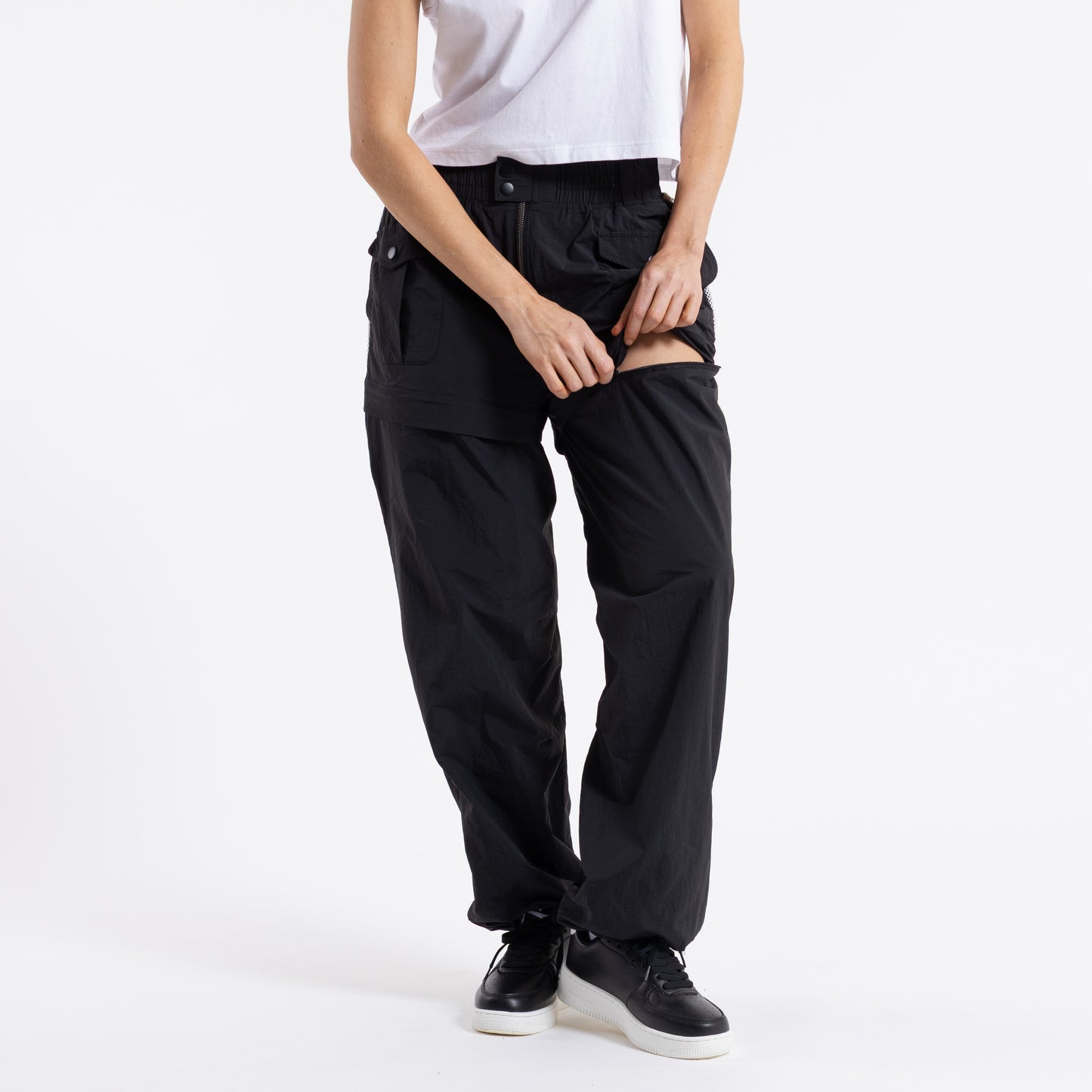 Pantalon Rusty Cruel Summer Zip Off Pant Ld Black