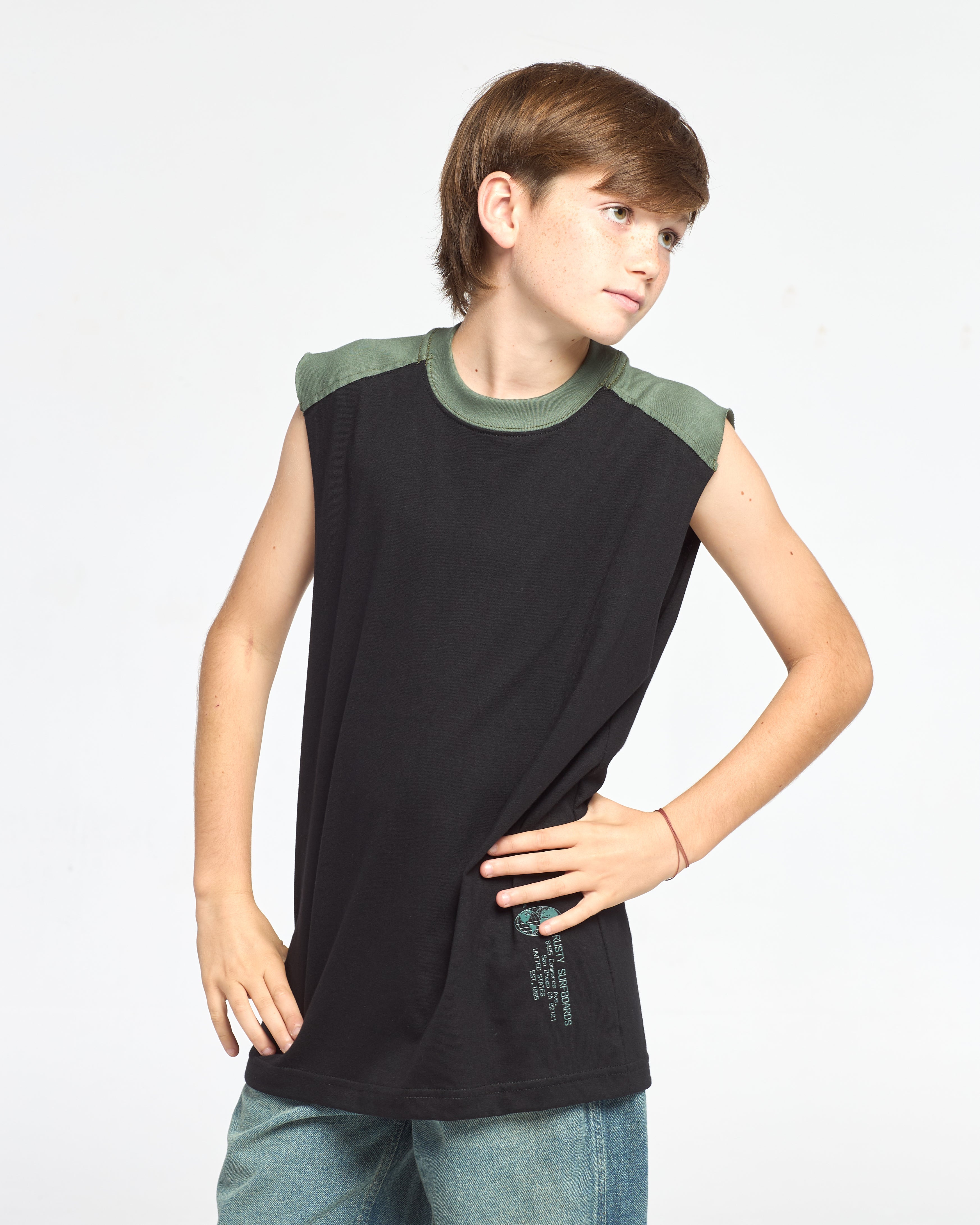 Muscle Rusty Ticket Muscle Jr Black