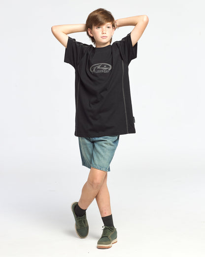 Remera Mc Rusty Hit Up Tee Ov Jr Black