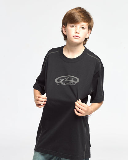 Remera Mc Rusty Hit Up Tee Ov Jr Black