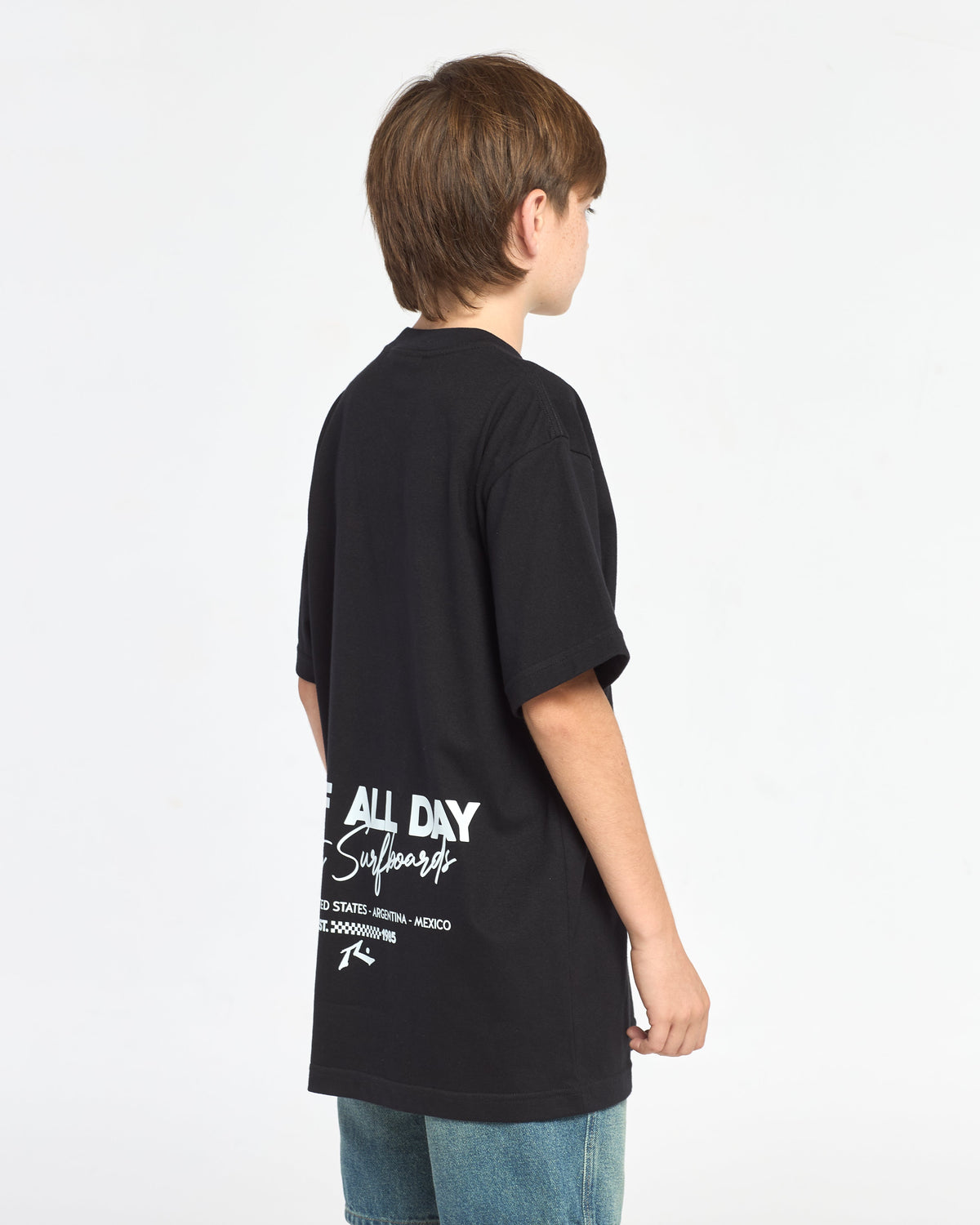 Remera Mc Rusty Lukari Tee Ov Jr Black
