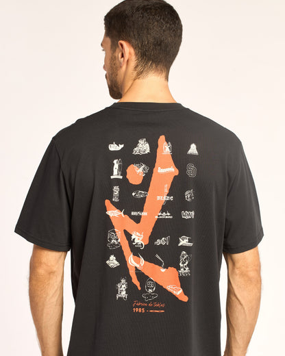 Remera Mc Rusty Styler Tee St Black