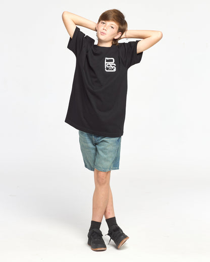 Remera Mc Rusty Snakers Tee Ov Jr Black