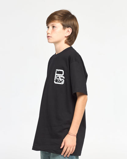 Remera Mc Rusty Snakers Tee Ov Jr Black