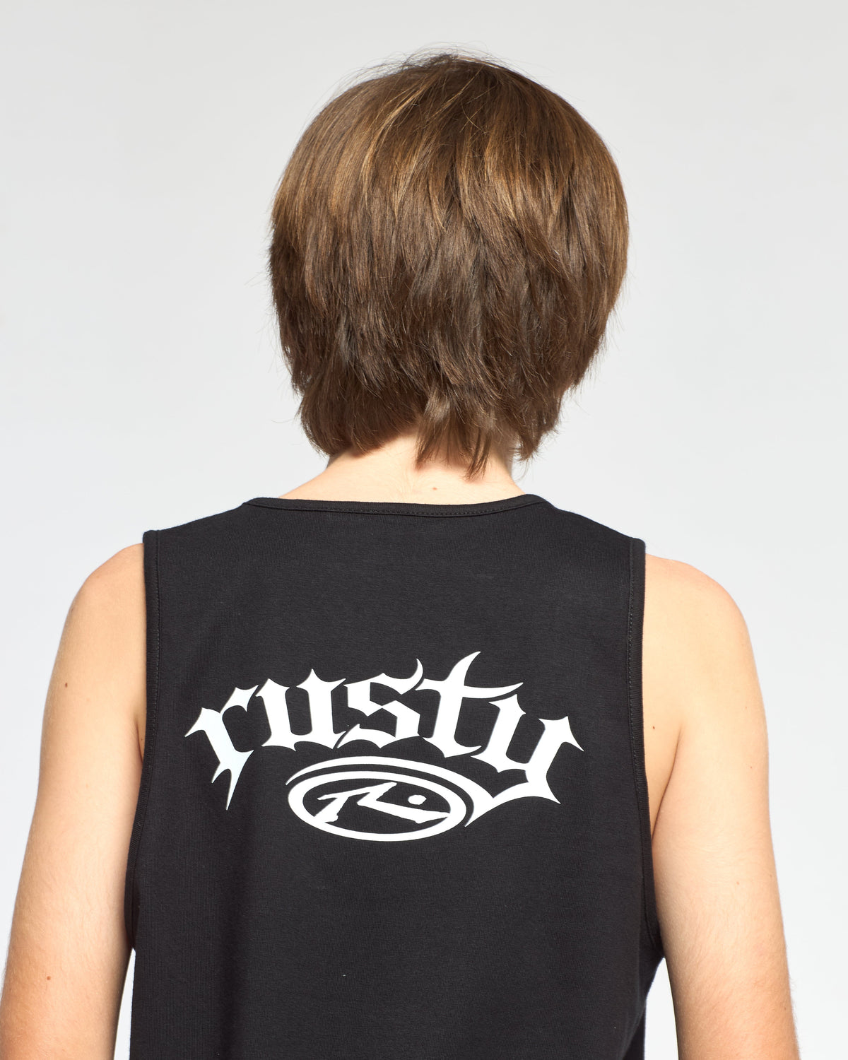 Musculosa Rusty Scream Tank Jr Black