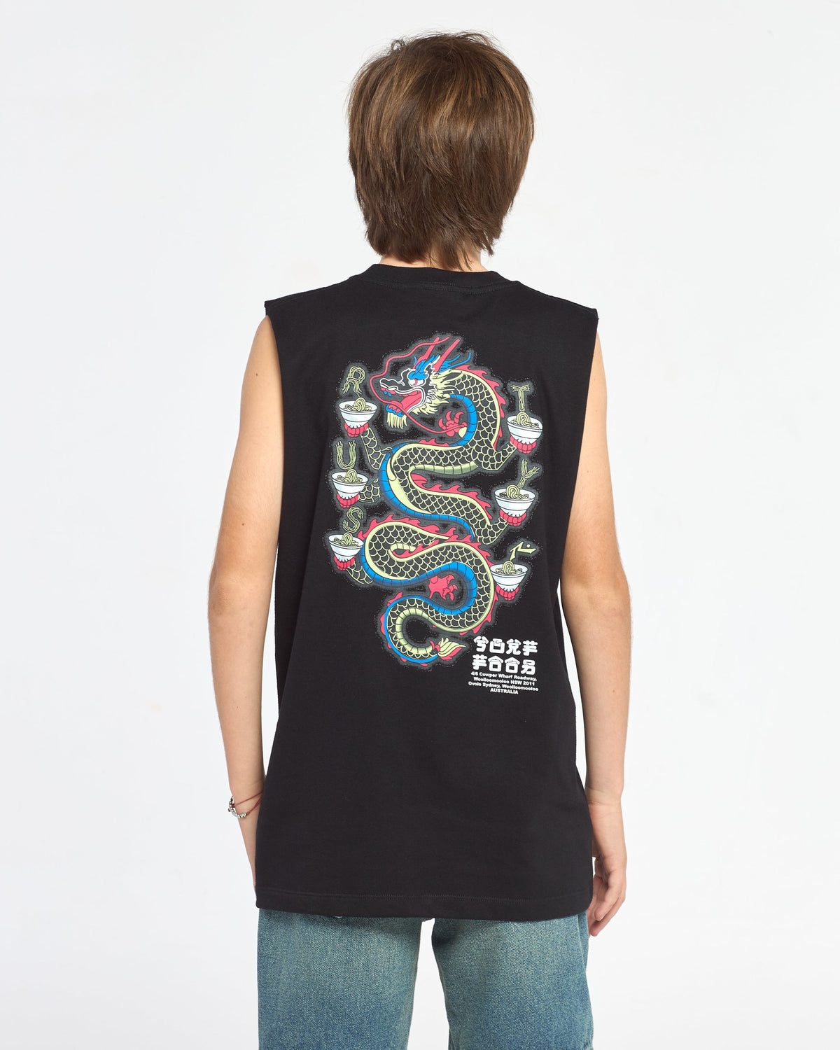 Muscle Rusty Ramen Dragon Muscle Jr Black