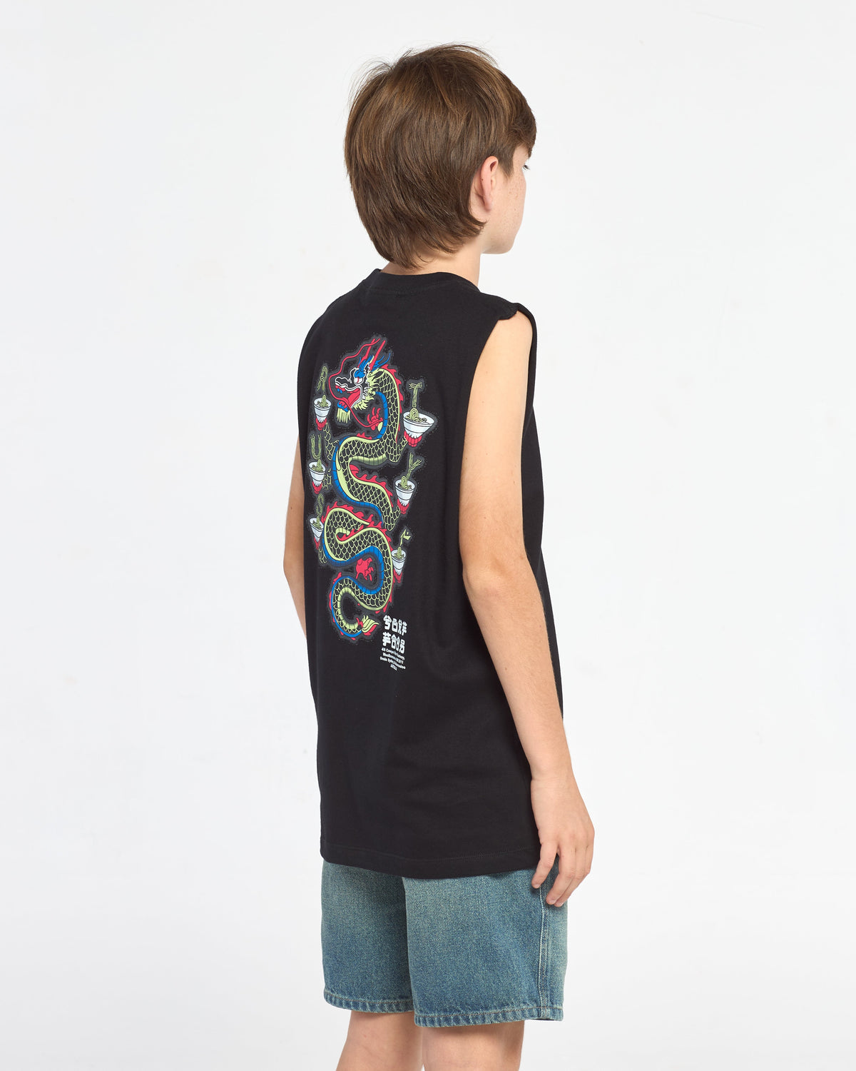 Muscle Rusty Ramen Dragon Muscle Jr Black