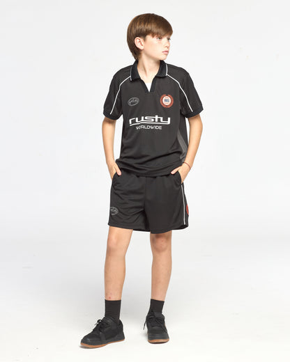 Boardshort Rusty Nother Sport 2 Short Jr Black