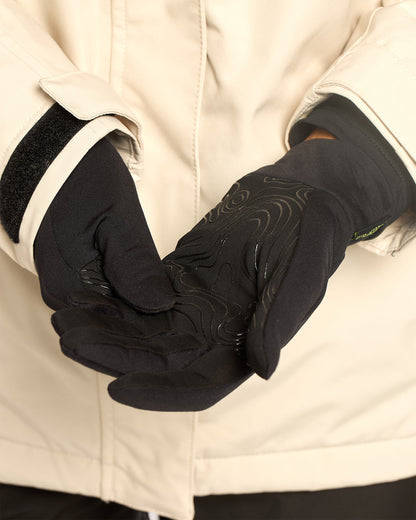Guantes Rusty Rabbit Thermal Lines Gloves Black