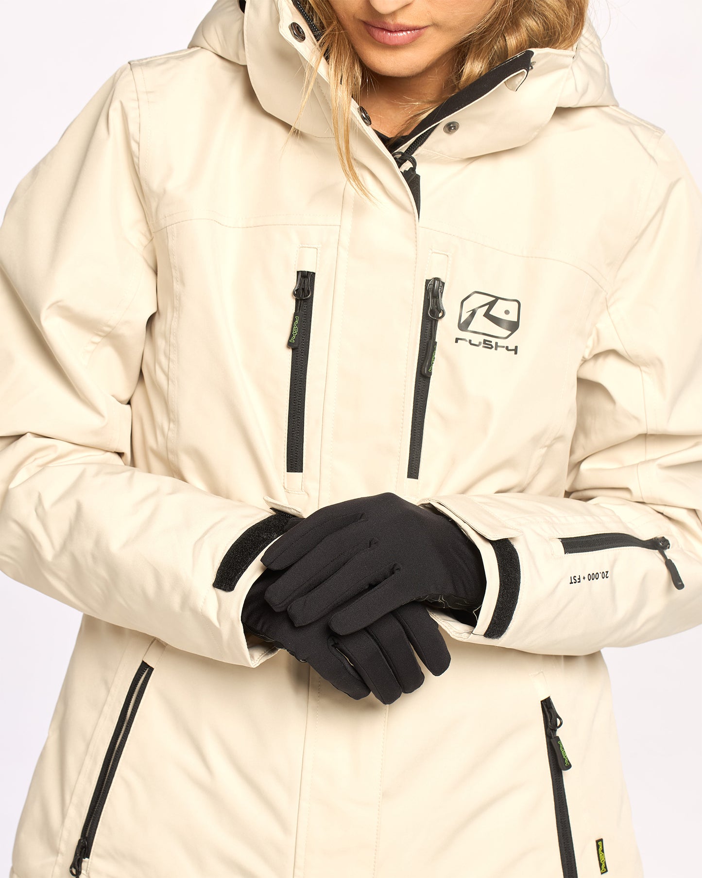 Campera Abrigo Snow Rusty Feelin Womens Snow Jacket Ld Oatmilk
