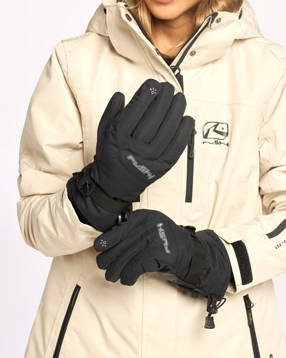 Guantes Rusty Rabbit Snow Gloves Black