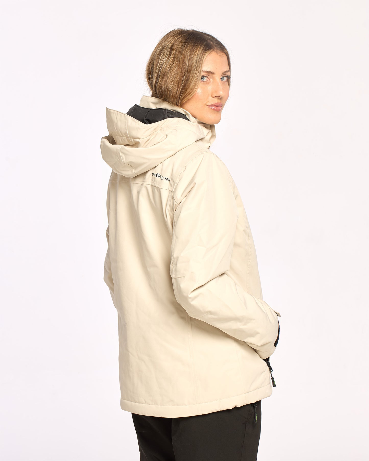 Campera Abrigo Snow Rusty Feelin Womens Snow Jacket Ld Oatmilk