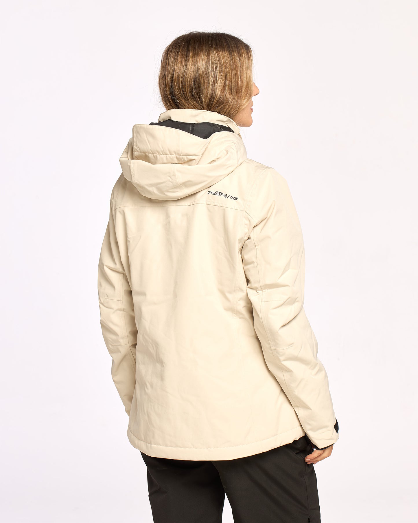 Campera Abrigo Snow Rusty Feelin Womens Snow Jacket Ld Oatmilk