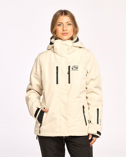 Campera Abrigo Snow Rusty Feelin Womens Snow Jacket Ld Oatmilk