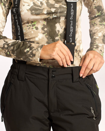 Pantalon Snow Rusty Feelin Womens Snow Pant Ld Black