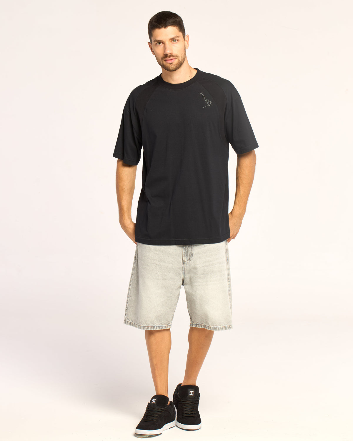 Remera Mc Rusty Avalanche Tee Ov Black