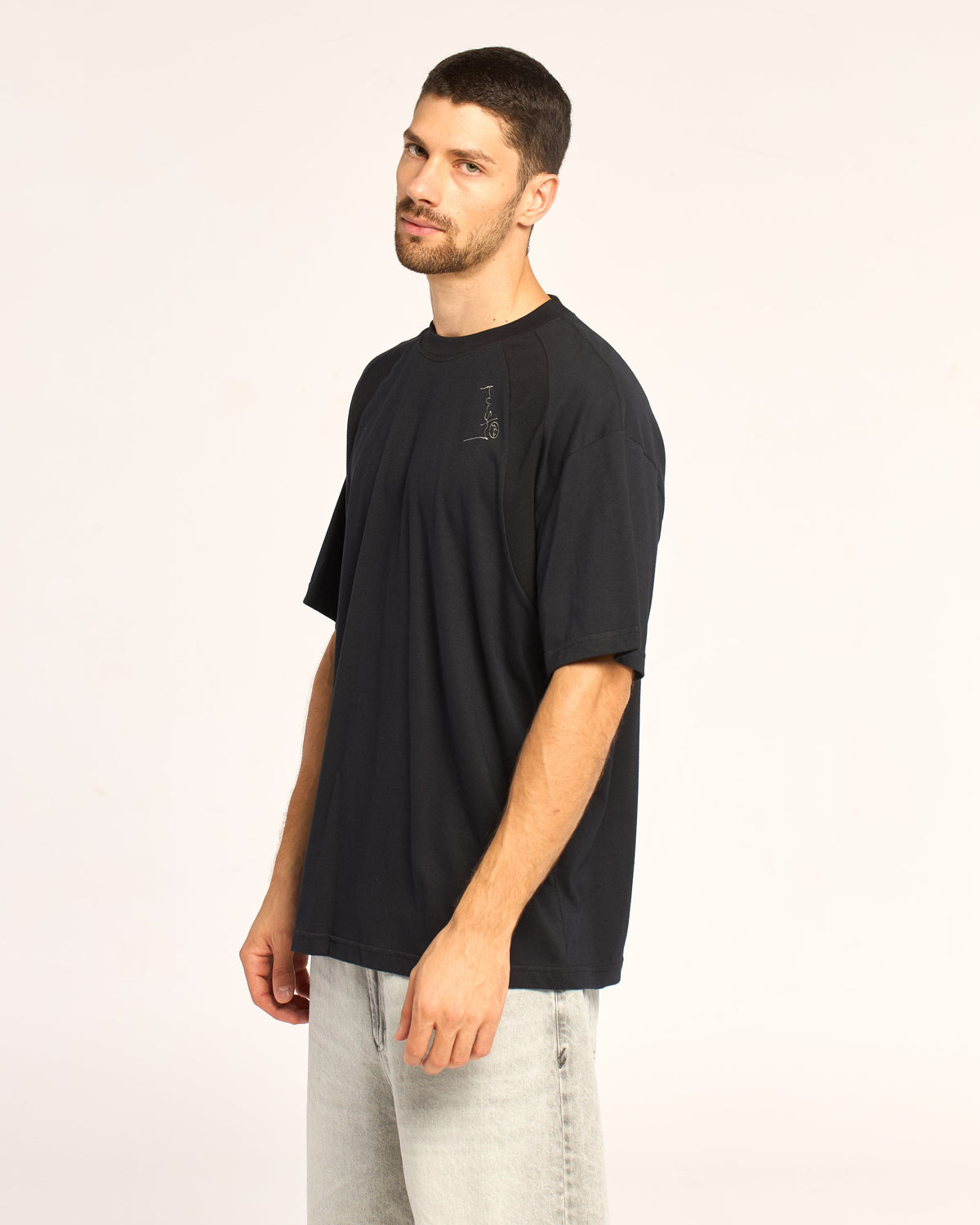 Remera Mc Rusty Avalanche Tee Ov Black