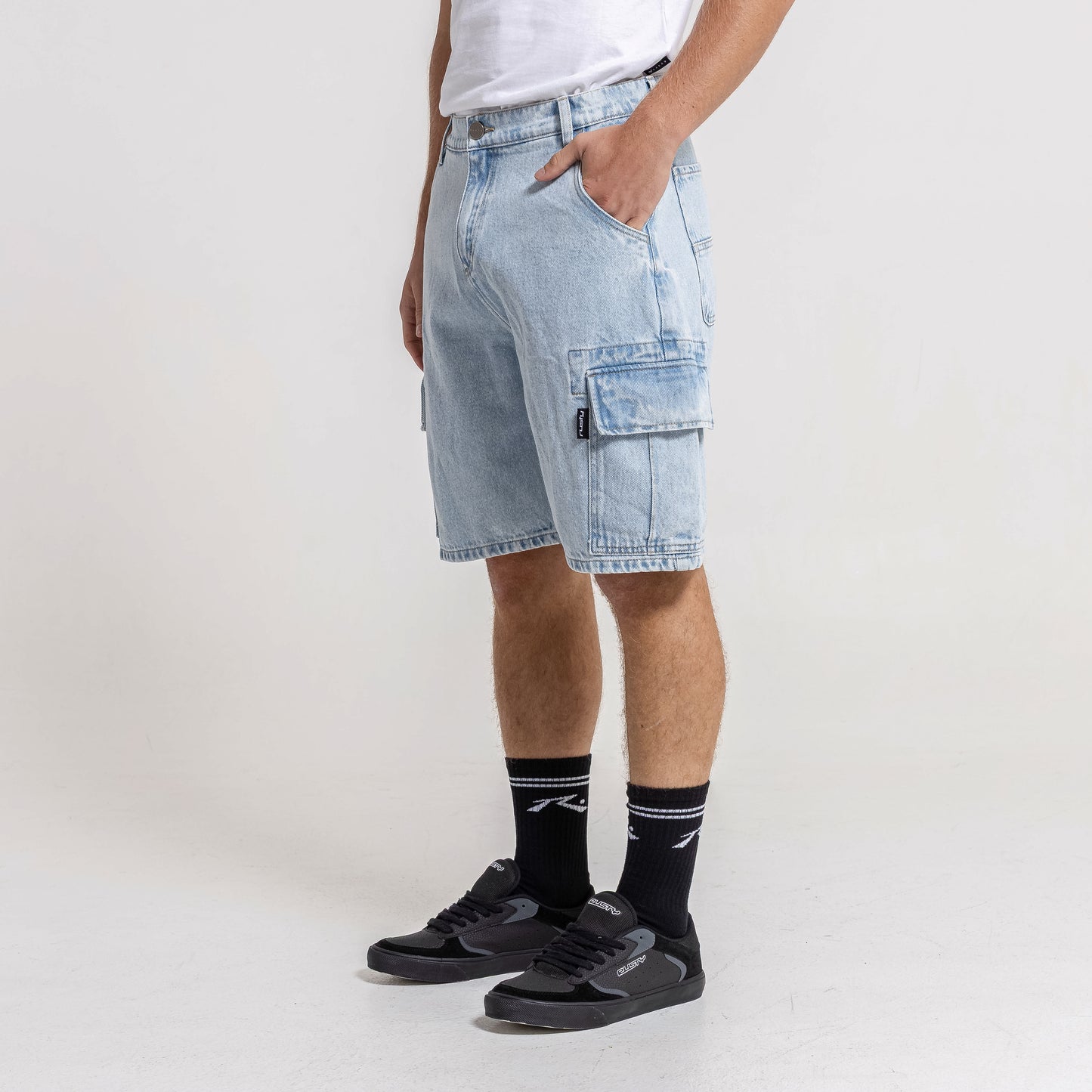 Bermuda Rusty Rambling Cargo Ws Sky Blue