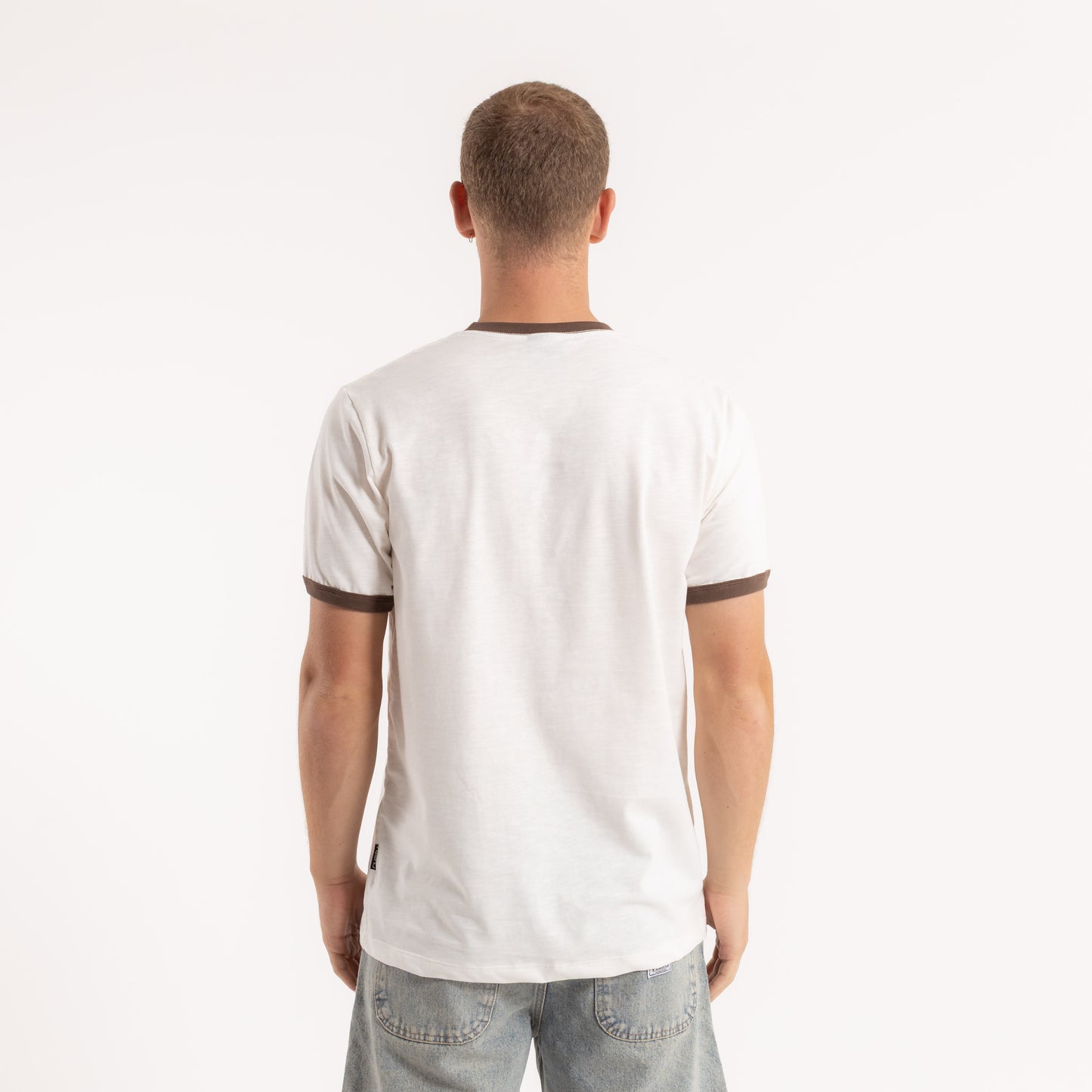 Remera Mc Rusty Skeleton Bay Tee Off White Flame
